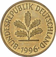 5 Pfennig 1996 J  