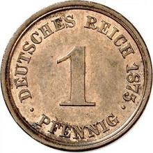 1 Pfennig 1875 D  
