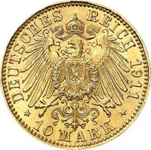 10 марок 1911 E   "Саксония"