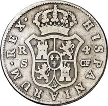 4 reales 1775 S CF 