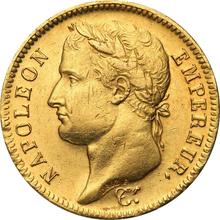40 francos 1813 A  