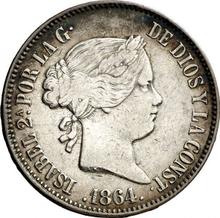 10 Reales 1864   