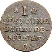 1 Pfennig 1819 C  