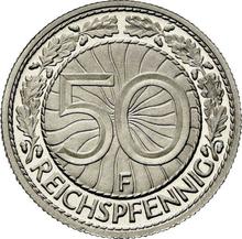 50 Reichspfennigs 1927 F  