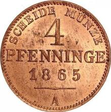 4 Pfennig 1865 A  