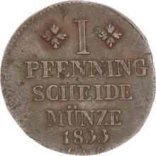 1 Pfennig 1833  CvC 