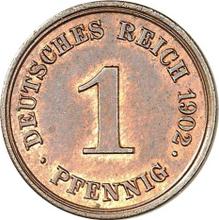 1 Pfennig 1902 E  