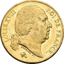 20 franków 1824 A  