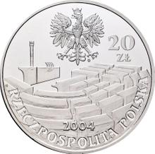 20 злотых 2004 MW  AN "15 лет польскому сенату"