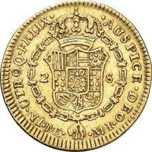 2 escudos 1783  MI 