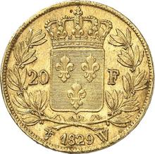 20 франков 1829 W  