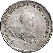 1 rublo 1741 ММД   "Tipo Moscú"