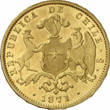 10 Pesos 1871 So  