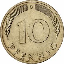 10 Pfennige 1982 D  
