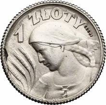 1 złoty 1924    "Kobieta z kłosami" (PRÓBA)