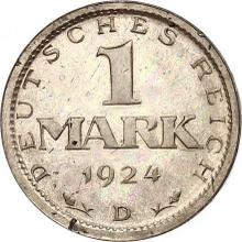 1 marka 1924 D  