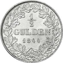 1/2 guldena 1844   