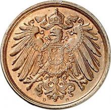 1 Pfennig 1893 D  