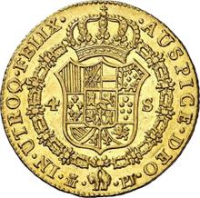 4 escudo 1774 M PJ 