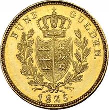 5 Gulden 1825  W 