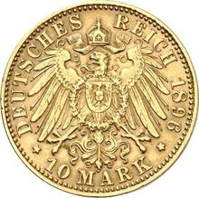 10 marcos 1896 F   "Würtenberg"