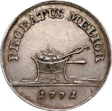 Złotówka (4 groszy) 1771    (PRÓBA)