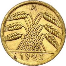 50 Rentenpfennigs 1923 A  
