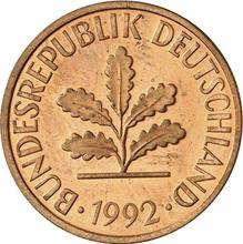 2 Pfennig 1992 A  