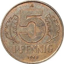 5 Pfennig 1968 A  