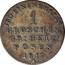 1 Grosz 1817 A   "Grand Duchy of Posen"