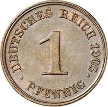 1 Pfennig 1905 J  