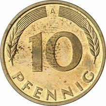 10 Pfennig 1992 A  