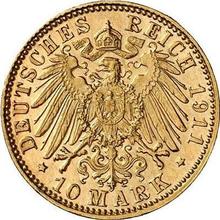 10 марок 1911 D   "Бавария"