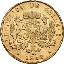 8 escudo 1842 So IJ 