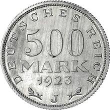 500 marcos 1923 J  