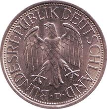 1 марка 1972 D  
