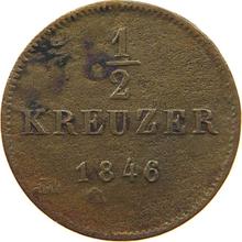 Medio kreuzer 1846   