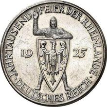 5 Reichsmarks 1925 J   "Renania"
