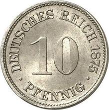 10 fenigów 1875 G  