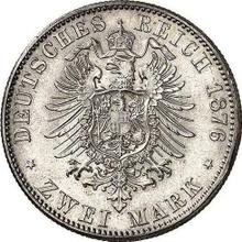 2 марки 1876 F   "Вюртемберг"