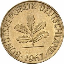 5 Pfennig 1967 J  