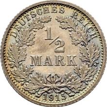 1/2 марки 1915 A  