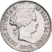 50 centavos 1868   