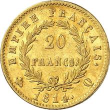 20 франков 1814 Q  