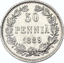 50 Penniä 1889  L 