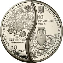 10 złotych 2012 MW   "Mistrzostwa Europy w Piłce Nożnej - EURO 2012"