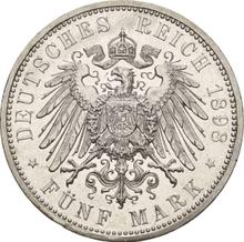 5 марок 1898 A   "Шаумбург-Липпе"