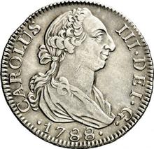 2 reales 1788 M M 