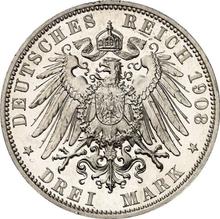 3 marcos 1908 A   "Prusia"