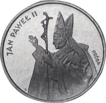 5000 Zlotych 1987 MW  SW "Papst Johannes Paul II" (Probe)